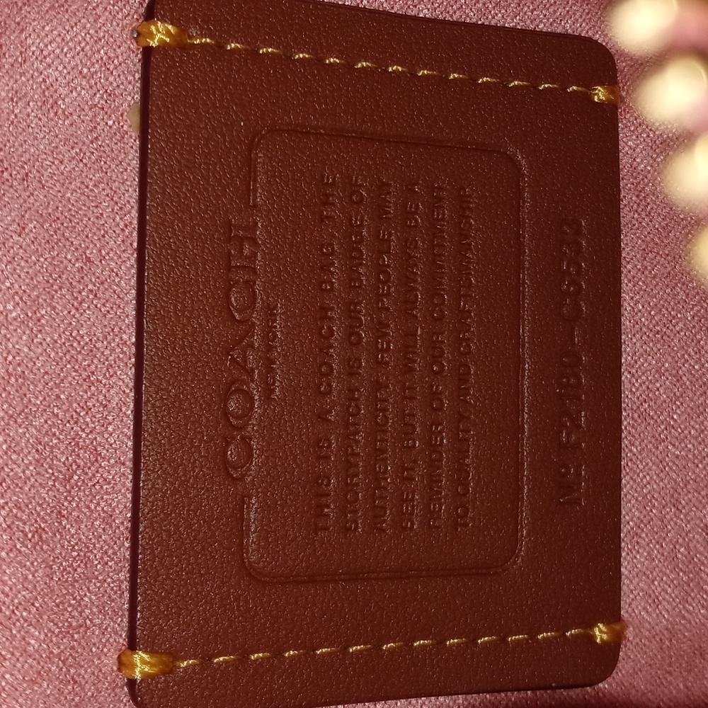 ๐๏ธ ๐HTF Coach๐ - Quilted Chain Belt Bag - Picture 9 of 15